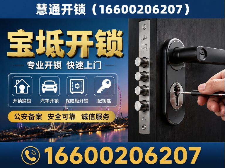 静海区开锁换锁展示图